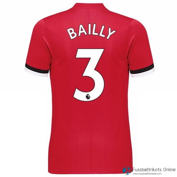 Manchester United Trikot Heim Bailly 2017-18 Fussballtrikots Günstig